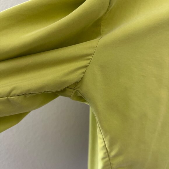 FP We The Free Love Until Tomorrow Poet Oversized Hi-lo Button Up Shirt Green X - Picture 6 of 13